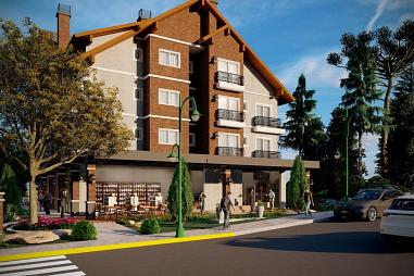 Apartamento à venda com 2 Suítes, 1 vaga garagem, próximo ao Museu do Automóvel em Gramado.