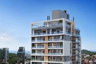 Apartamento com 3 quartos à venda, 95m², 2 banheiros, 2 garagens - Praia Brava - Itajaí