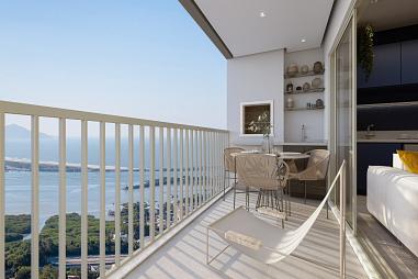 Apartamento com 2 quartos à venda, 80m², 3 banheiros, 1 garagem - Fazenda - Itajaí