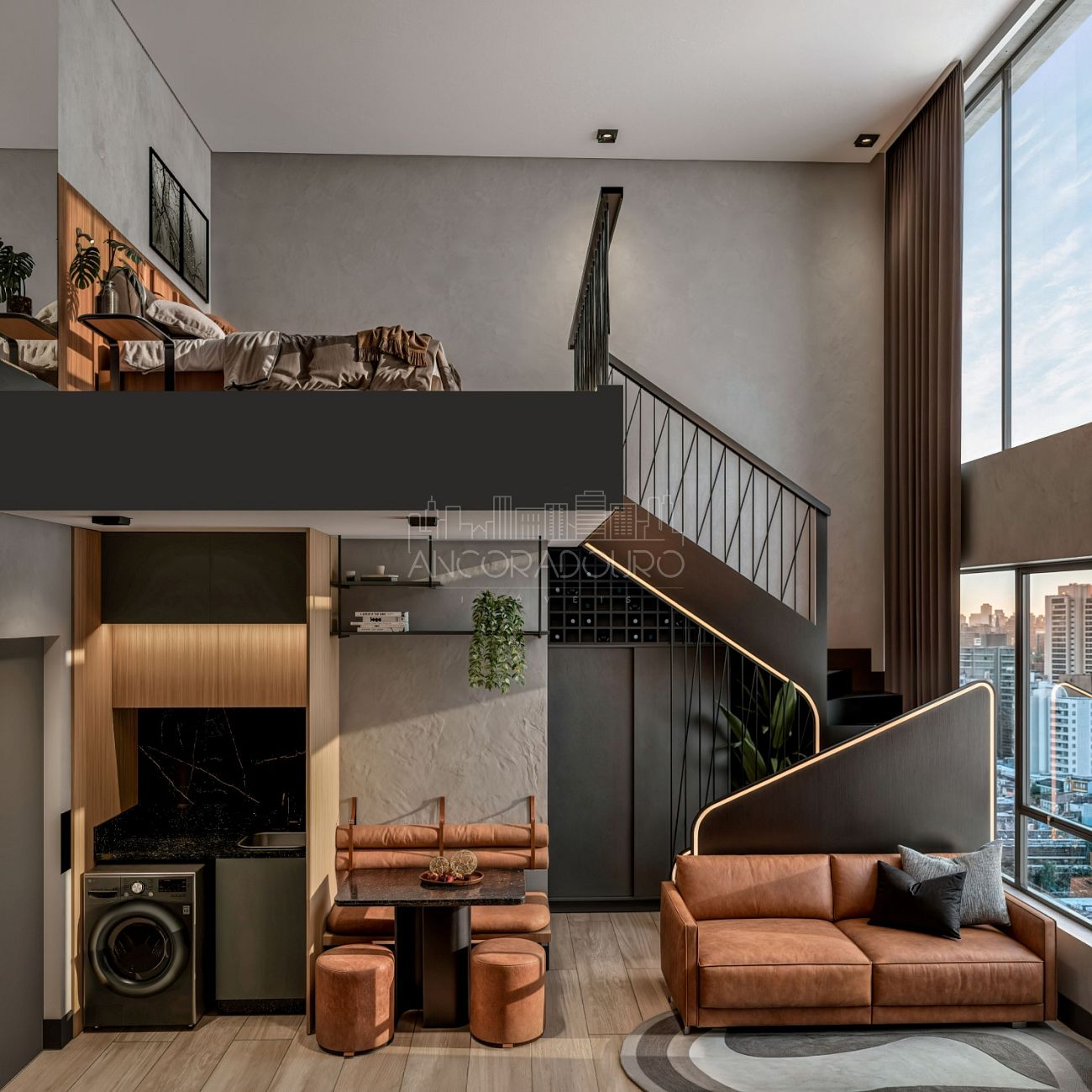 Apartamento, 1 quarto, 38 m² - Foto 1