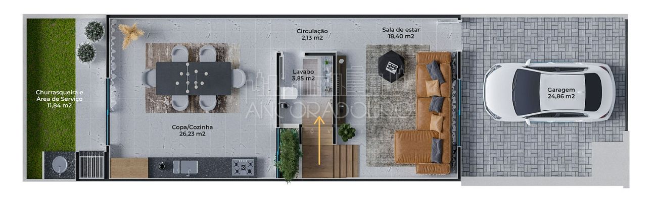 Sobrado, 2 quartos, 136 m² - Foto 26