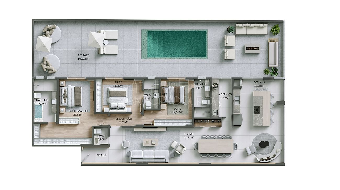 Apartamento, 3 quartos, 260 m² - Foto 27