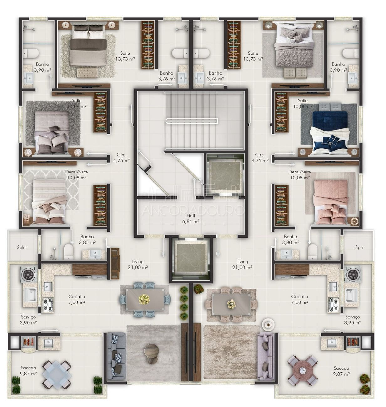 Apartamento, 3 quartos, 110 m² - Foto 15