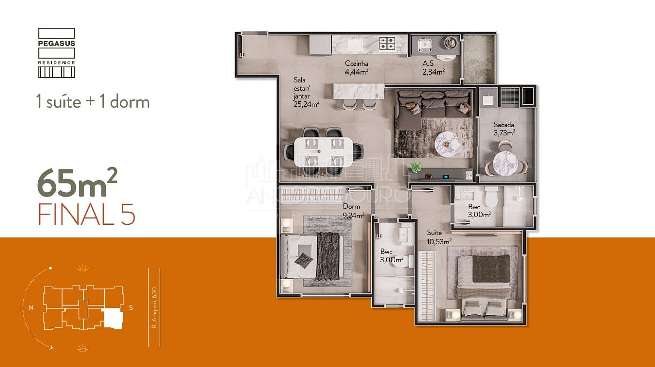 Apartamento, 2 quartos, 63 m² - Foto 26