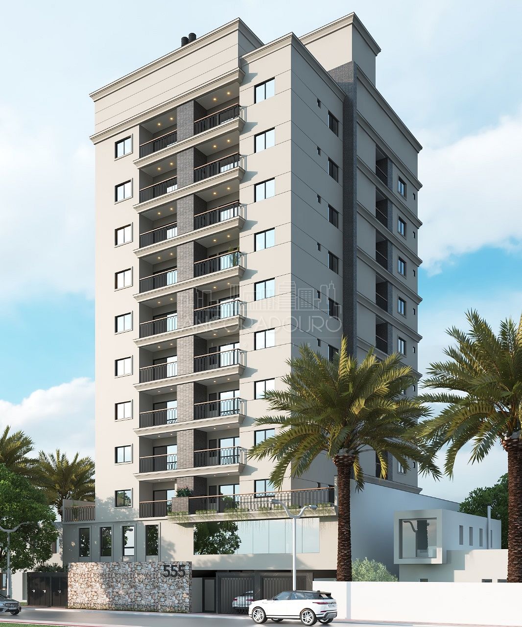 Apartamento à venda com 2 quartos, 67m² - Foto 2