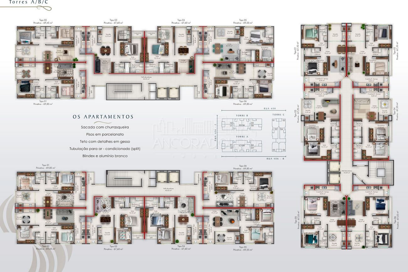 Apartamento, 2 quartos, 67 m² - Foto 12