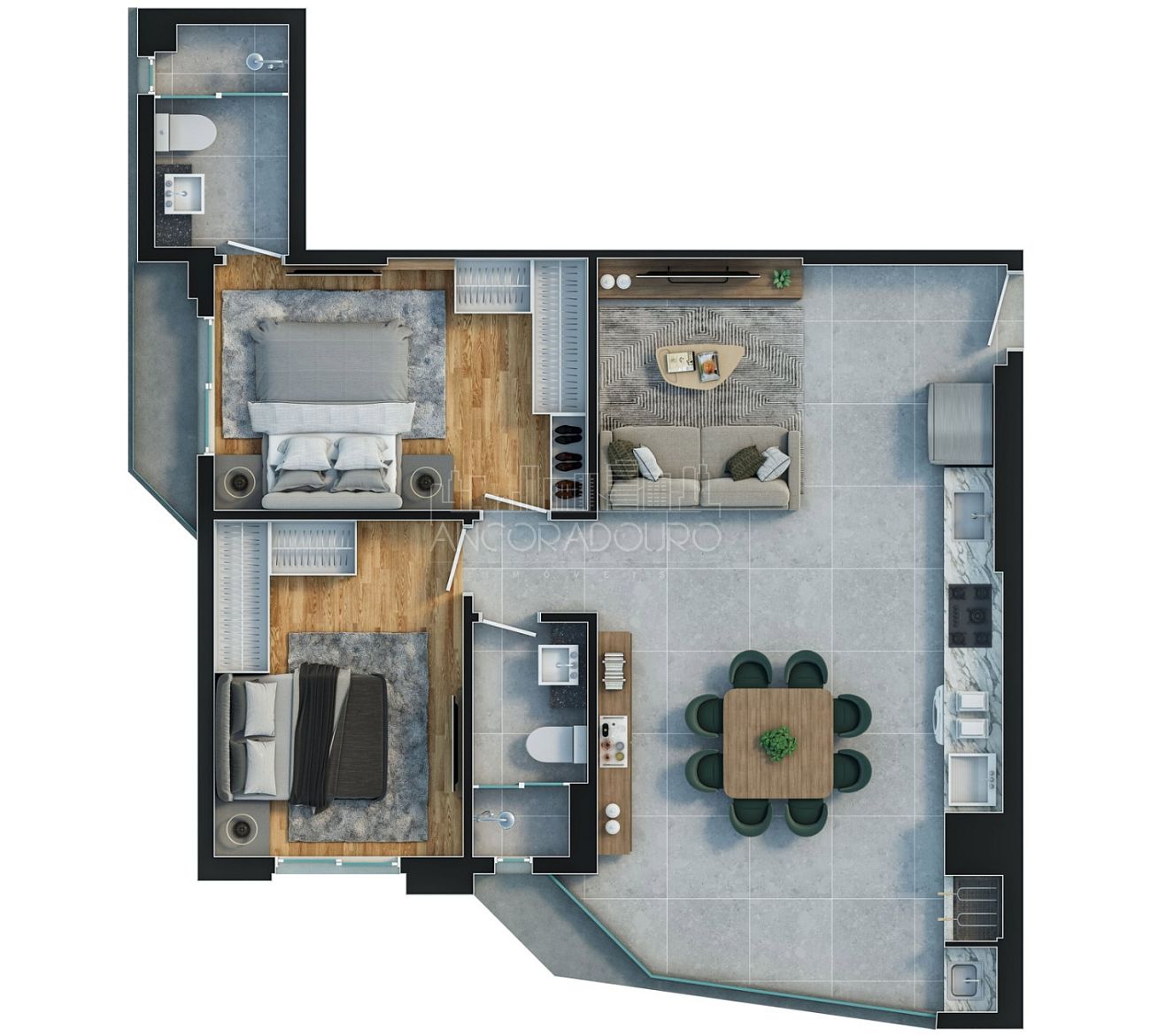 Apartamento, 2 quartos, 78 m² - Foto 22