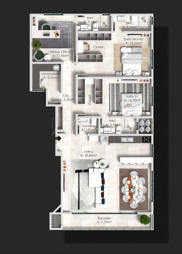 Apartamento, 3 quartos, 138 m² - Foto 40