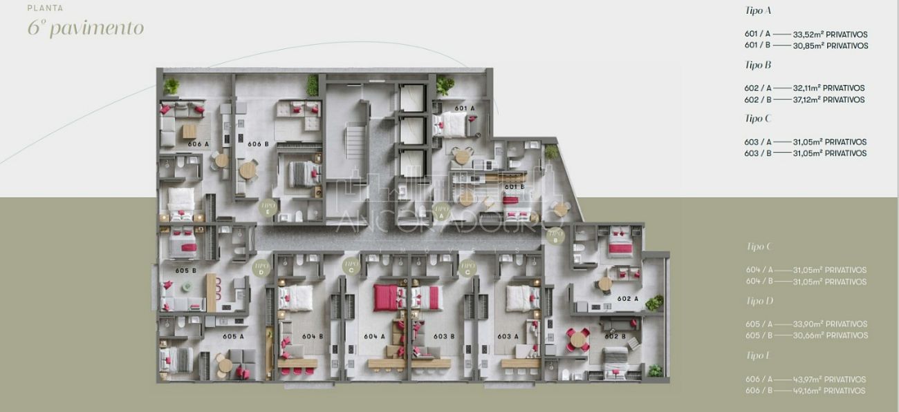 Apartamento à venda com 2 quartos, 49m² - Foto 21