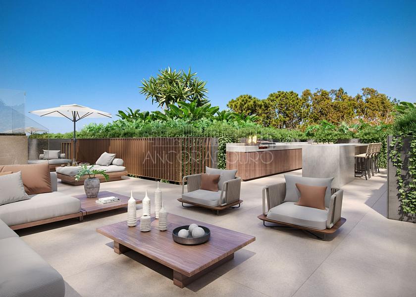 Apartamento garden com 3 Suítes, 3 vagas garagem, 163m² área útil, Estaleiro em Balneário Camboriú. — foto 8