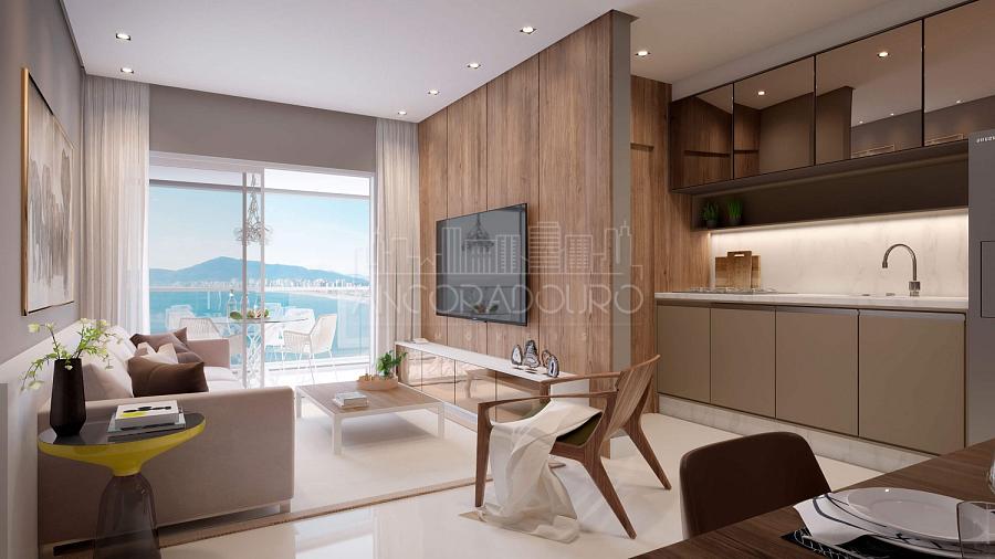 4 Dormitórios (sendo 2 suítes) , andar alto, 1 vaga garagem, vista mar, Canto da Praia em Itapema. — foto 21