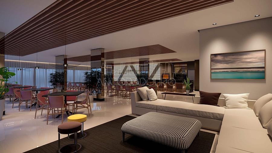 4 Dormitórios (sendo 2 suítes) , andar alto, 1 vaga garagem, vista mar, Canto da Praia em Itapema. — foto 16