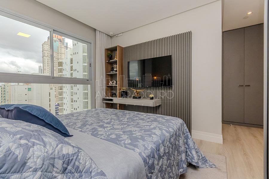 5 suítes, 6 vagas garagem, mobiliado, Vista privilegiada de frente para o mar em Balneário Camboriú. — foto 37