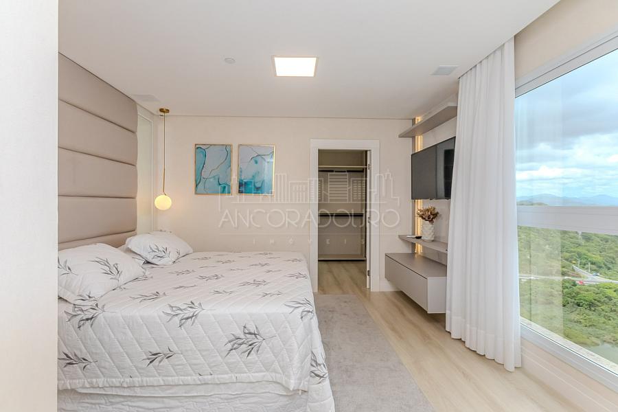 5 suítes, 6 vagas garagem, mobiliado, Vista privilegiada de frente para o mar em Balneário Camboriú. — foto 51