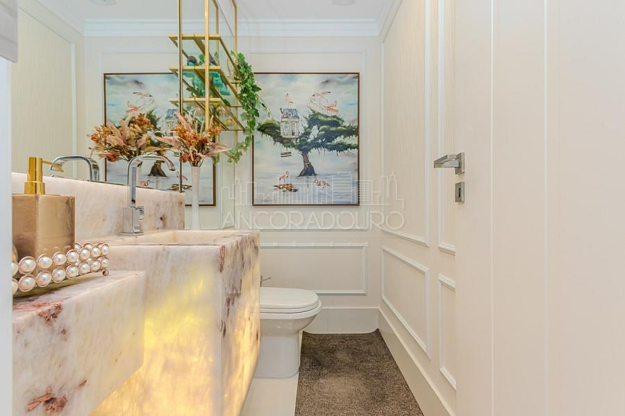 5 suítes, 6 vagas garagem, mobiliado, Vista privilegiada de frente para o mar em Balneário Camboriú. — foto 34