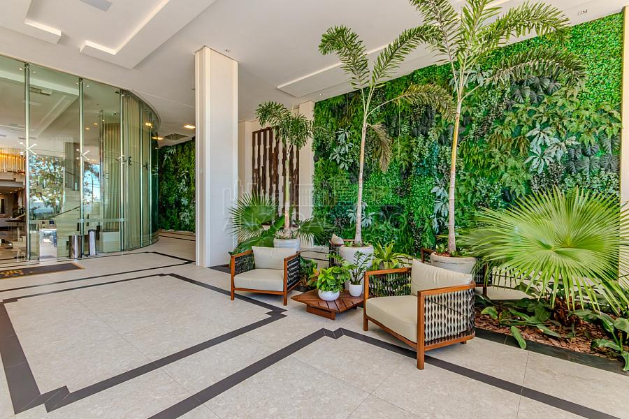 5 suítes, 6 vagas garagem, mobiliado, Vista privilegiada de frente para o mar em Balneário Camboriú. — foto 81