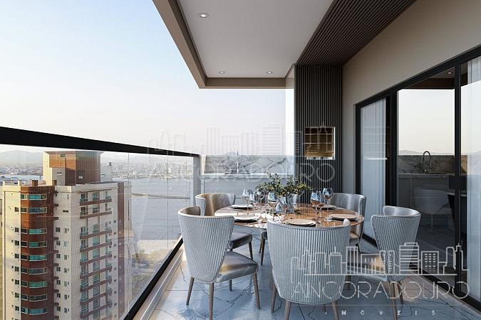 Apartamento com 3 suítes, 1 ou 2 vagas de garagem, ampla área de lazer, Fazenda - Itajaí. — foto 4