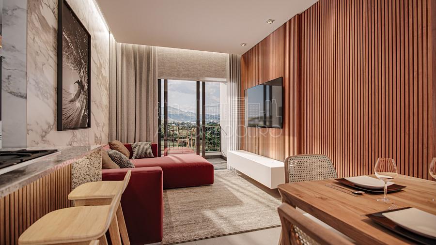 2 Dormitórios (sendo 1 suíte), Vaga privativa, Sacada com churrasqueira, Balneário Camboriú. — foto 7