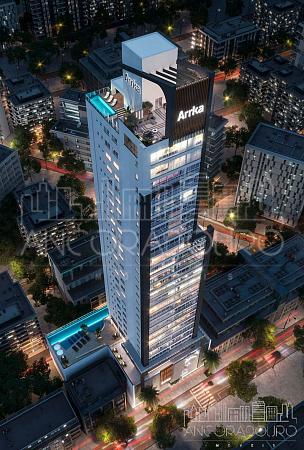 Apartamento Unificado: 4 suítes, 3 vagas garagem, 188m² área útil, Centro de Balneário Camboriú. — foto 2