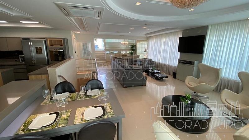 Cobertura Duplex: 4 suítes (1 máster), Mobiliado, 3 vagas garagem, Piscina privativa, Centro de Balneário Camboriú. — foto 7