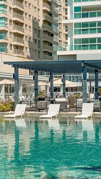 Terraço privativo, 3 Dormitórios (1 suíte), 1 Vaga garagem, 5000m² de área de lazer, Frente mar em Balneário Piçarras. — foto 37