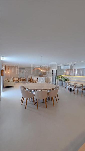 Terraço privativo, 3 Dormitórios (1 suíte), 1 Vaga garagem, 5000m² de área de lazer, Frente mar em Balneário Piçarras. — foto 15