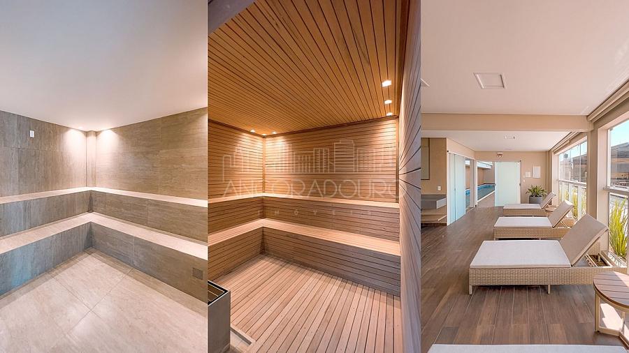 3 Suítes, Vista Mar, 2 Vagas privativa, andar alto, Frente mar em Balneário Piçarras. Pronto para morar! — foto 14