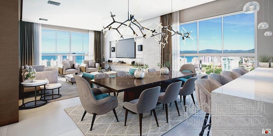 Algarve: Alto Padrão, Meia Praia/ Itapema: 4 Dormitórios (2 suítes + 2 demi), 2 vagas. Parcelamento direto em até 100x. Consulte! — foto 4