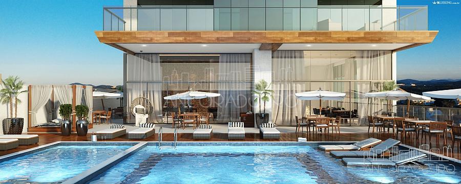 Apartamento em Meia Praia/Itapema, 4 Suítes, 3 Vagas, Sacada com Churrasqueira e Lazer Completo — foto 12