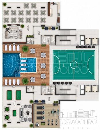 Apartamento 2 dormitórios (1 suíte), Vaga garagem, Sacada com churrasqueira a carvão, Morretes- Itapema, Parcelamento em 132x. — foto 12