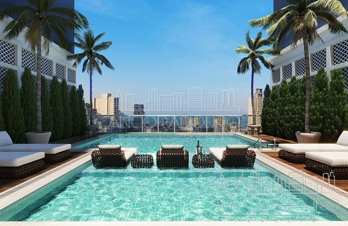 Apartamento 2 dormitórios (1 suíte), Vaga garagem, Sacada com churrasqueira a carvão, Morretes- Itapema, Parcelamento em 132x. — foto 6