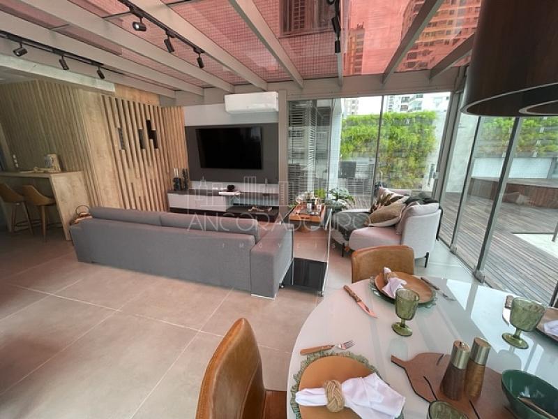 3 suítes, Mobiliado, 4 vagas garagem, amplo terraço com piscina privativa, decorado. — foto 47