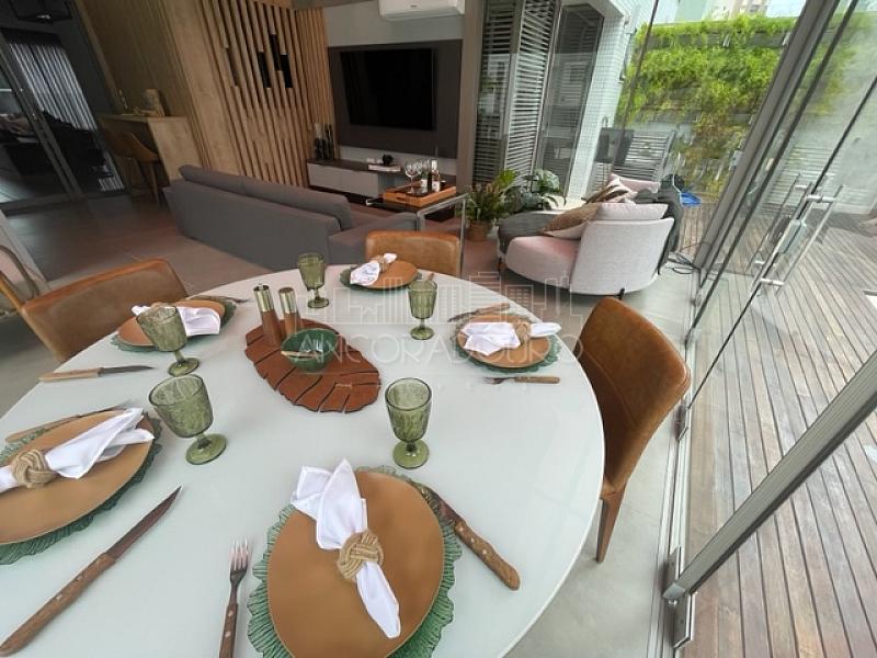 3 suítes, Mobiliado, 4 vagas garagem, amplo terraço com piscina privativa, decorado. — foto 48