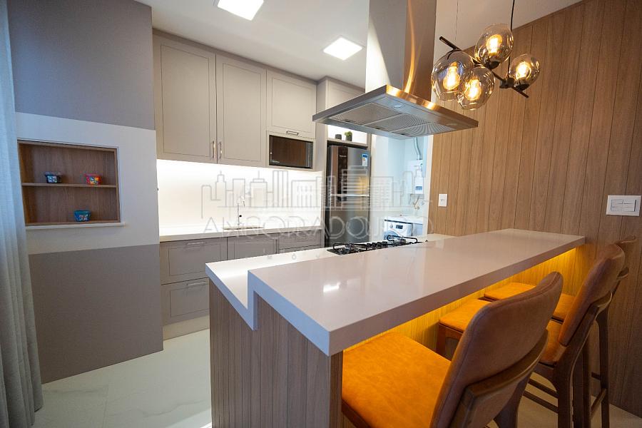 Apartamento Novo: 3 suítes, 2 vagas garagem, Mobiliado, Centro de Balneário Camboriú. — foto 5