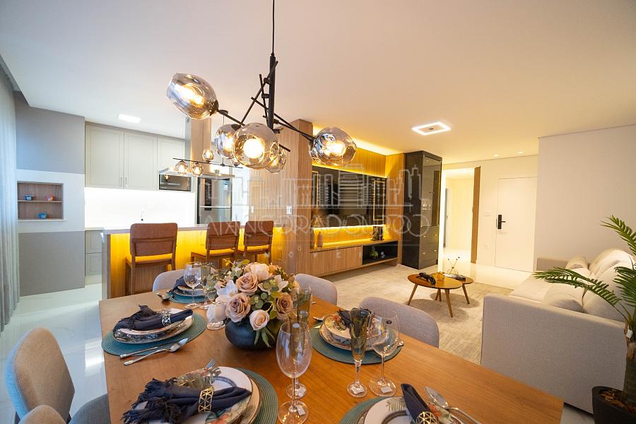 Apartamento Novo: 3 suítes, 2 vagas garagem, Mobiliado, Centro de Balneário Camboriú. — foto 2