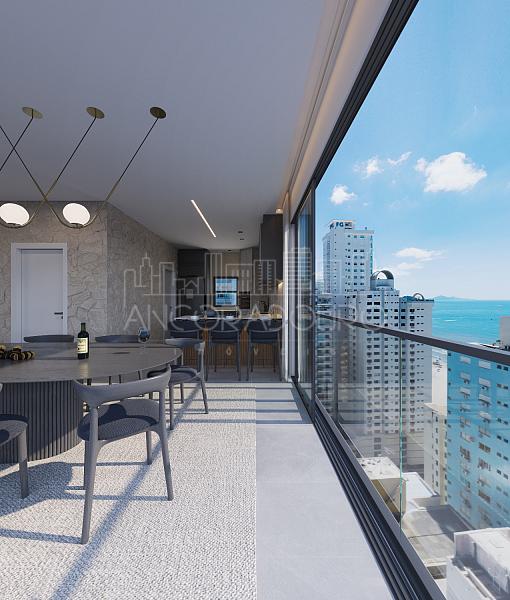 4 Suítes, 3 vagas garagem, 160m² área útil. Localizado na quadra do mar em Balneário Camboriú. — foto 14