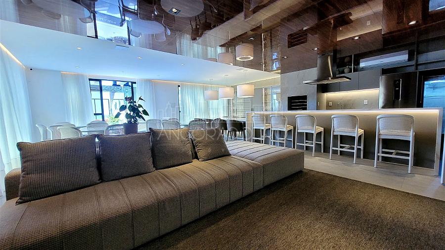 Praia Brava: 3 suítes, 2 vagas, Sacada com churrasqueira, Itajaí. — foto 4