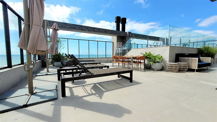 Praia Brava: 3 suítes, 2 vagas, Sacada com churrasqueira, Itajaí. — foto 7