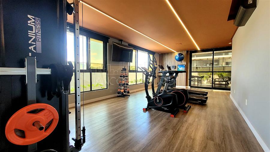 Praia Brava: 3 suítes, 2 vagas, Sacada com churrasqueira, Itajaí. — foto 12