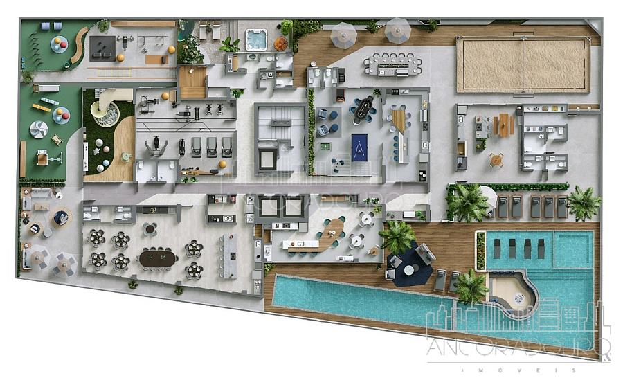 Lançamento próximo do Passeio San Miguel: 3 suítes, 133m² área útil, 2 vagas garagem, Balneário Camboriú — foto 14