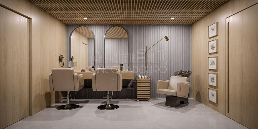 Vitreo271: 4 suítes, 1 apartamento por andar, amplo terraço com piscina privativa, 3 vagas garagem Meia Praia em Itapema. — foto 6