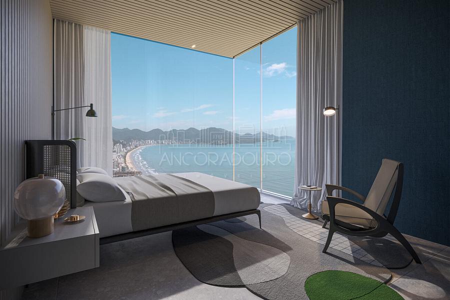 Vitreo271: 4 suítes, 1 apartamento por andar, amplo terraço com piscina privativa, 3 vagas garagem Meia Praia em Itapema. — foto 18