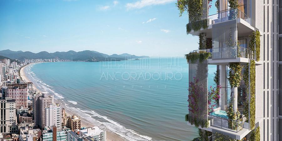 Vitreo271: 4 suítes, 1 apartamento por andar, amplo terraço com piscina privativa, 3 vagas garagem Meia Praia em Itapema. — foto 4