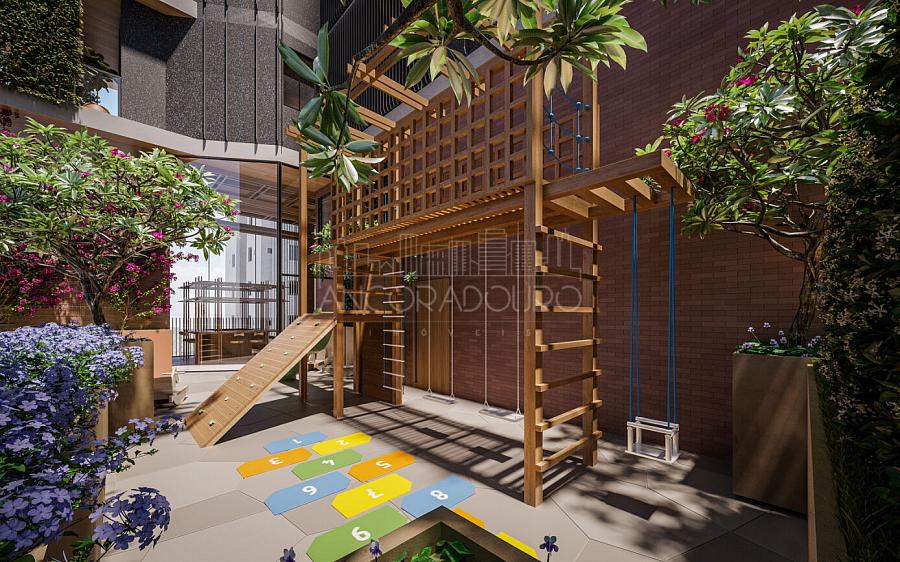 Vitreo271: 4 suítes, 1 apartamento por andar, amplo terraço com piscina privativa, 3 vagas garagem Meia Praia em Itapema. — foto 7