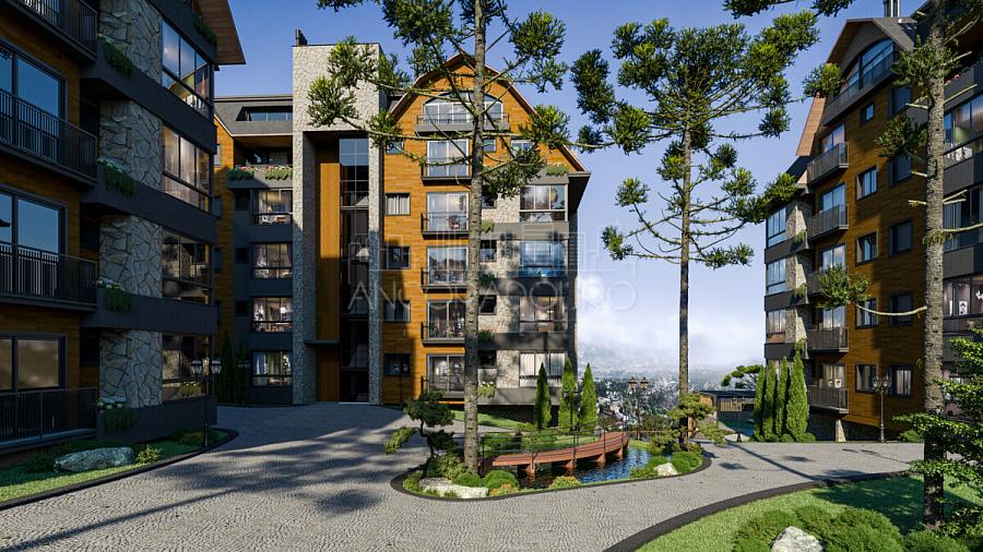 Lançamento Home Club em Gramado, 2 Suítes, vaga privativa, complexo único no centro. — foto 2