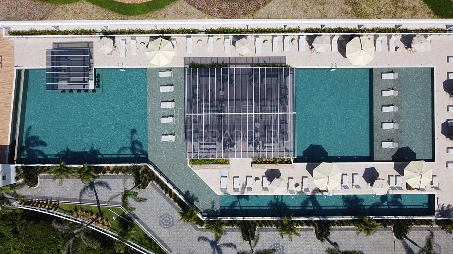 Al Mare Beach: 6 Dormitórios (5 suítes), Mobiliado, Decorado, Vista Mar, 3 Vaga garagem, 5000m² de área de lazer, Frente mar em Balneário Piçarras. — foto 4