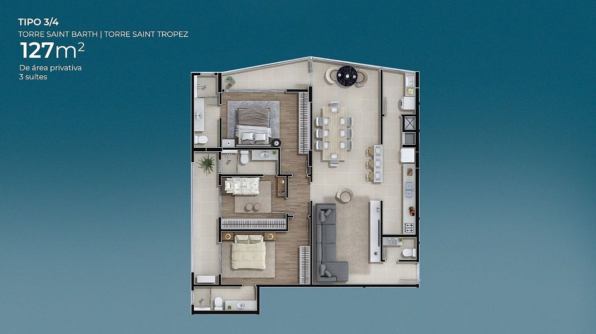 Apartamento, 3 quartos, 127 m² - Foto 38