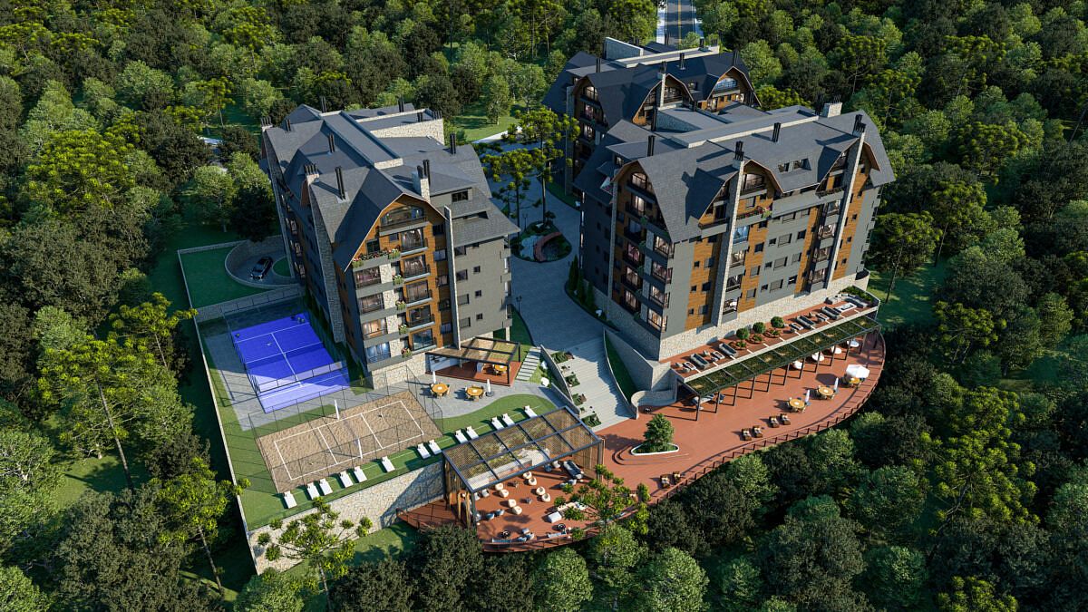 Apartamento à venda com 1 quarto, 56m² - Foto 1