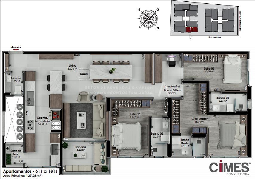 Revenda - MANHATTAN - 3 SUÍTES — foto 69