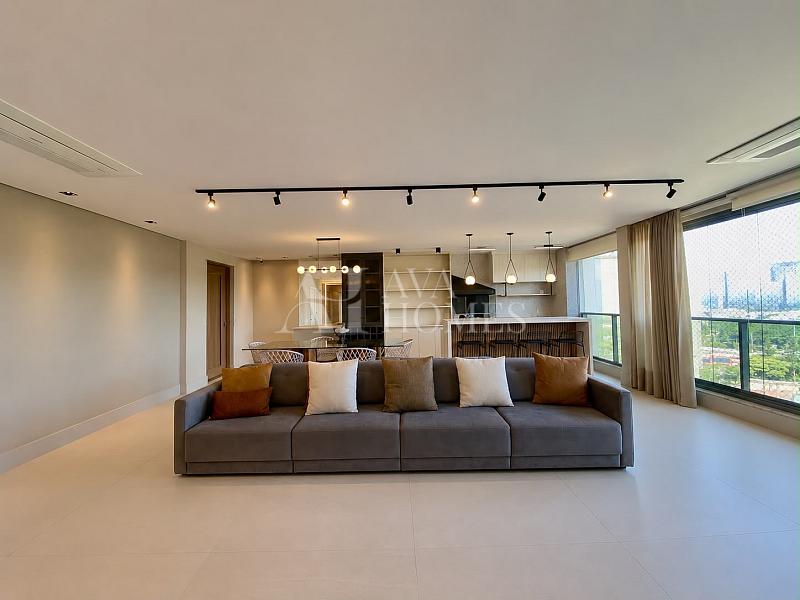 186m� - 3 su�tes - 02 vagas + dep�sito - Mobiliado no Only Cidade Jardim 4